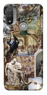 Чохол на Motorola Moto E20 Art collage ver.10 фото 1 з 1