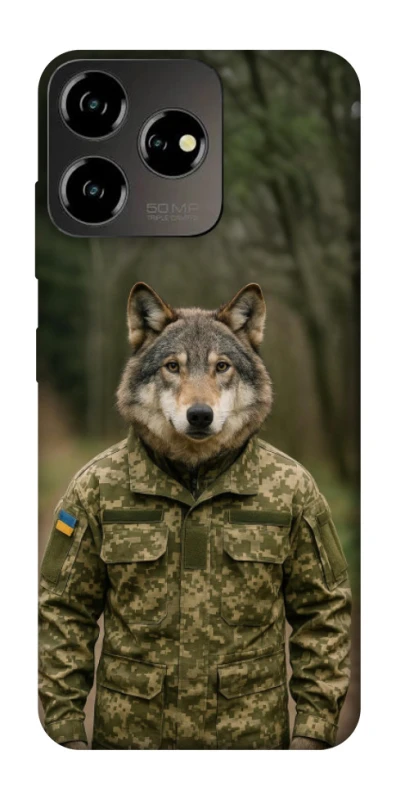 Чохол на ZTE Blade V50 Design 4G Вовк захисник фото 1 з 1