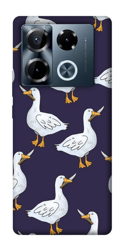 Чохол на Infinix Note 40 Pro 4G Гуси з претензією фото 1 з 1