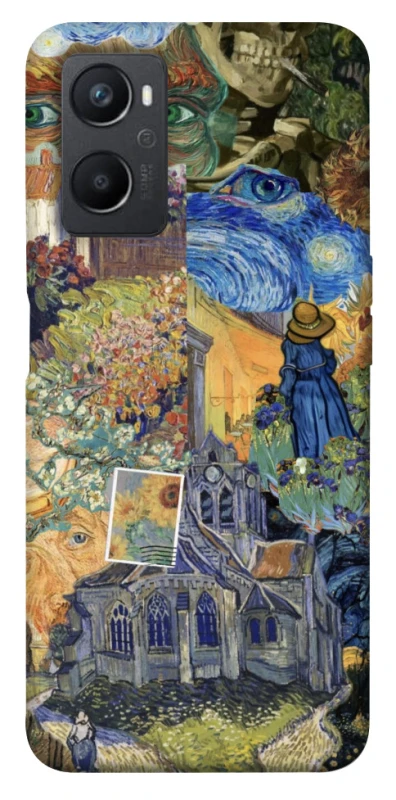 Чехол на Oppo A96 Van Gogh collage фото 1 из 1