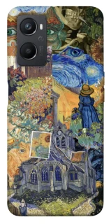 Чехол на Oppo A96 Van Gogh collage фото 1 из 1
