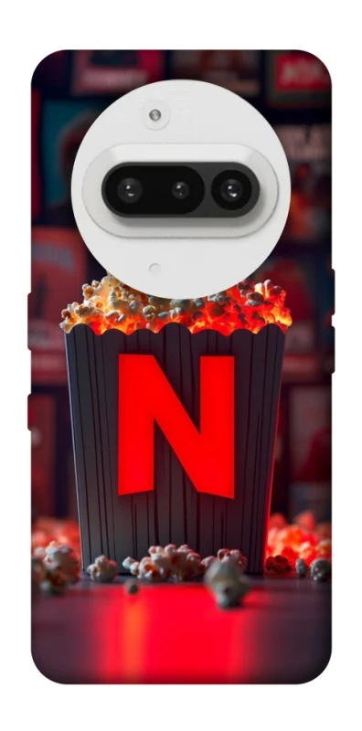 Чохол на Nothing Phone (3a) Netflix and popcorn фото 1 з 1