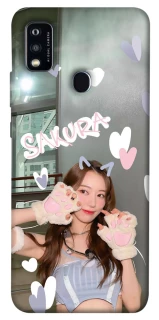 Чохол на ZTE Blade A51 Sakura - LE SSERAFIM фото 1 з 1