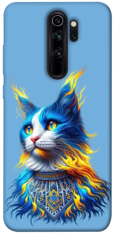 Чохол на Xiaomi Redmi Note 8 Pro Кіт патріот фото 1 з 1