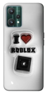 Чехол на Realme 9 Pro I love Roblox фото 1 из 1