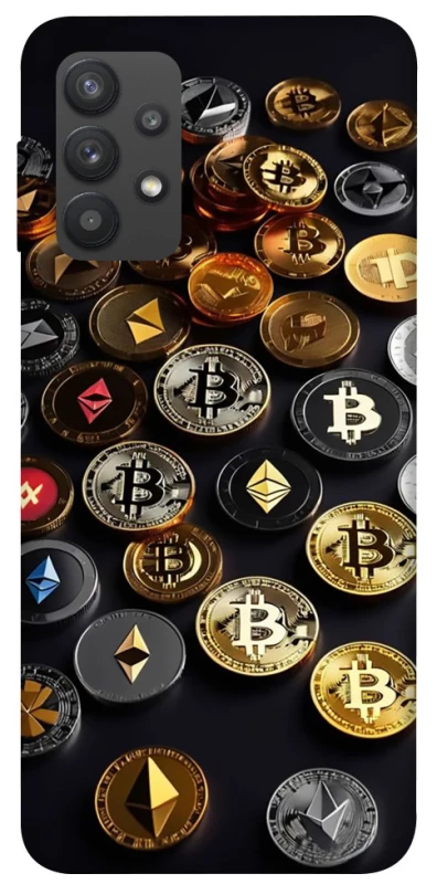 Чехол на Samsung Galaxy A32 (A325F) 4G Many coins фото 1 из 1