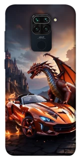 Чохол на Xiaomi Redmi Note 9 / Redmi 10X Сar and dragon фото 1 з 1