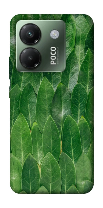 Чехол на Xiaomi Poco M7 pro 5G Листья фото 1 из 1