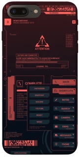 Чохол на Apple iPhone 7 plus / 8 plus Attention фото 1 з 1