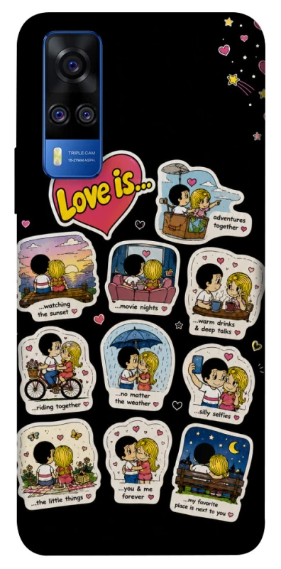 Чохол на Vivo Y51a Love is ver.4 фото 1 з 1