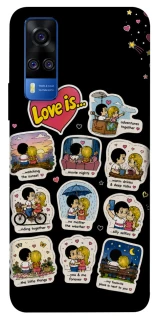Чохол на Vivo Y51a Love is ver.4 фото 1 з 1