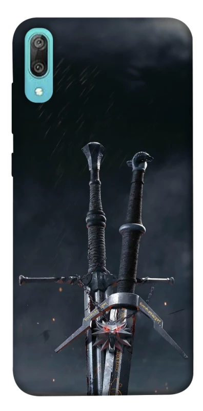 Чохол на Huawei Y6 Pro (2019) Мечі Ведьмака фото 1 з 1