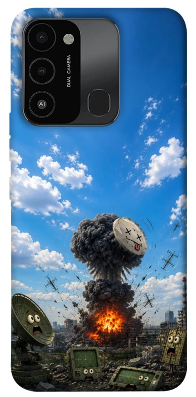 Чохол на TECNO Spark 8C Moscow never sleeps ver.6 фото 1 з 1