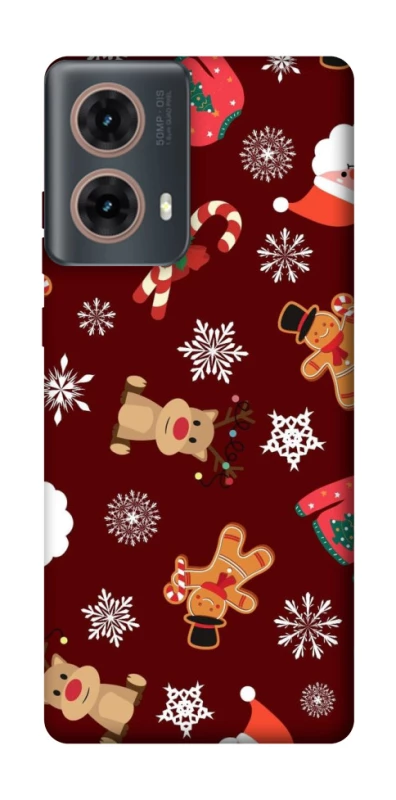 Чохол на Motorola Moto G85 Новорічний v6 фото 1 з 1