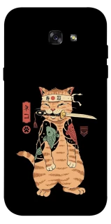 Чохол на Samsung A720 Galaxy A7 (2017) Кіт-самурай фото 1 з 1