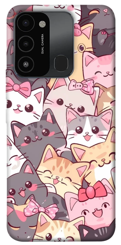 Чехол на TECNO Spark 8C Cute Cat фото 1 из 1