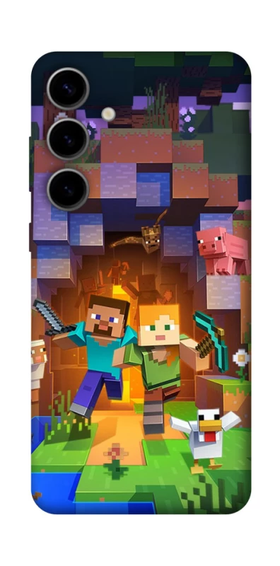 Чохол на Samsung Galaxy S25 Minecraft game фото 1 з 1