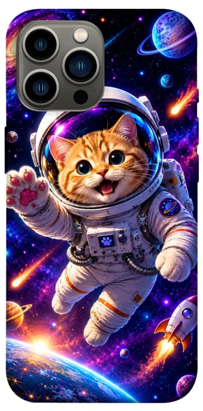 Чохол на Apple iPhone 12 Pro Max (6.7") Space Cat фото 1 з 1