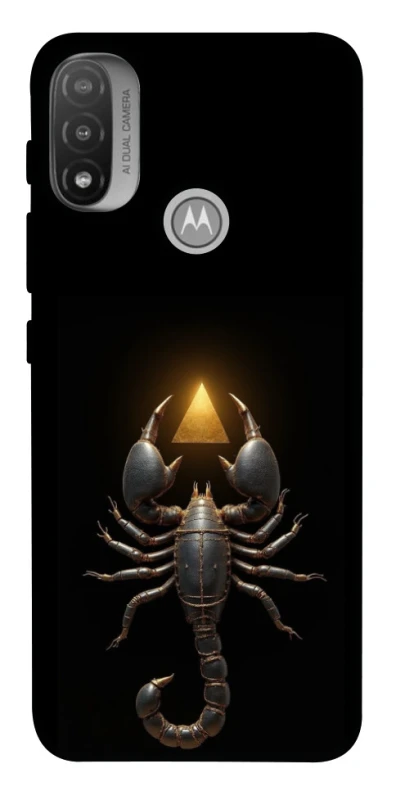 Чохол на Motorola Moto E20 Scorpio with Golden Triangle фото 1 з 1