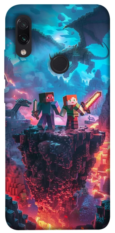 Чохол на Xiaomi Redmi Note 7 / Note 7 Pro / Note 7s Minecraft v3 фото 1 з 1