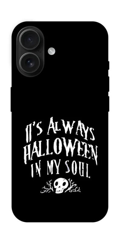 Чохол на Apple iPhone 16 Halloween in my soul фото 1 з 1