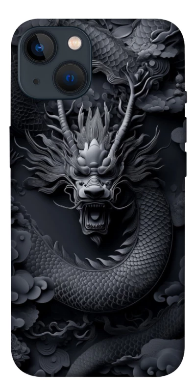 Чехол на Apple iPhone 13 (6.1") black dragon фото 1 из 1