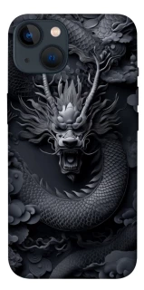 Чехол на Apple iPhone 13 (6.1") black dragon фото 1 из 1