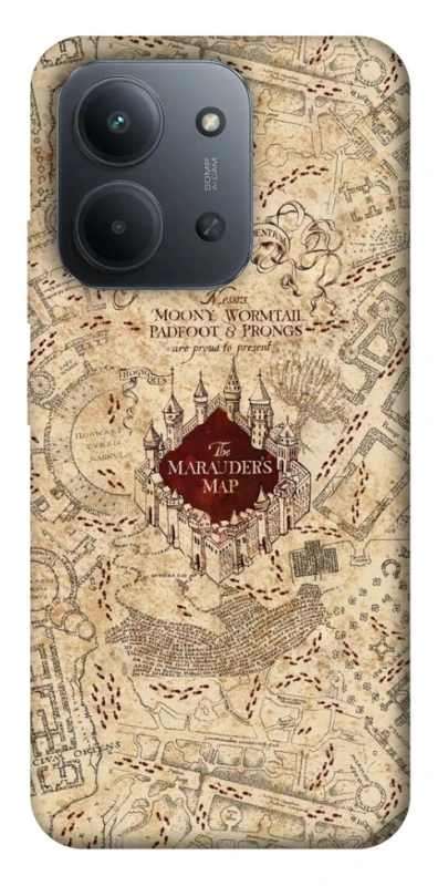 Чохол на Xiaomi Redmi 15C (EU) Harry Potter Marauder's Map фото 1 з 1