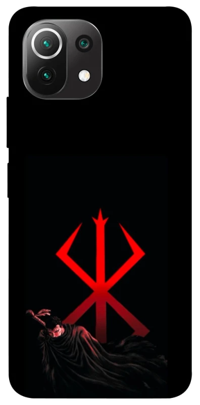 Чохол на Xiaomi Mi 11 Lite Berserk Red Logo фото 1 з 1