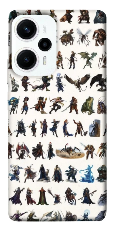 Чохол на Xiaomi Poco F5 / Note 12 Turbo Character Selection фото 1 з 1