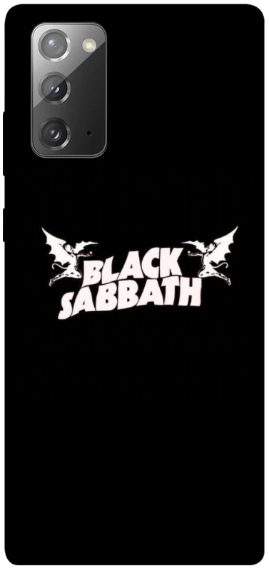Чохол на Samsung Galaxy Note 20 Black Sabbath logo ver.2 фото 1 з 1