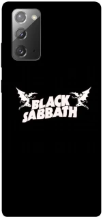 Чехол на Samsung Galaxy Note 20 Black Sabbath logo ver.2 фото 1 из 1