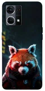 Чохол на Oppo Reno 7 4G Cyber Red Panda фото 1 з 1