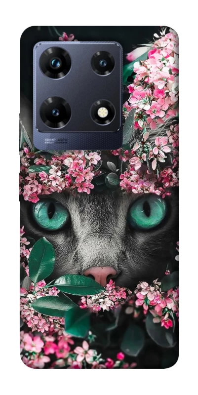 Чехол на Infinix Note 30 Pro Кот в цветах фото 1 из 1