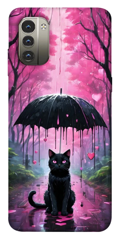 Чохол на Nokia G11 Black cat фото 1 з 1