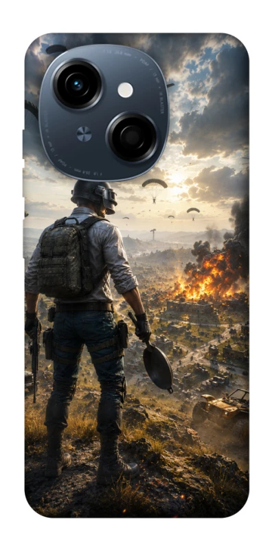 Чехол на TECNO Spark Go 1 PUBG ver.2 фото 1 из 1
