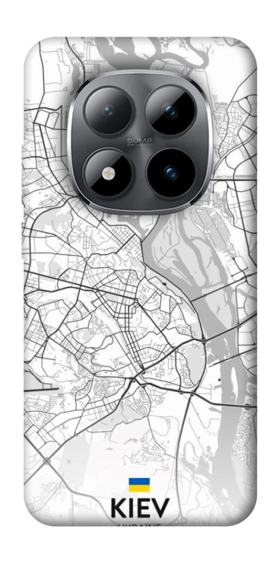 Чохол на Xiaomi Redmi Note 15 Pro 5G Kiev white map фото 1 з 1