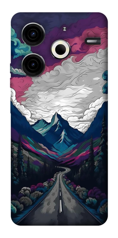 Чохол на TECNO Pova 6 Neo (LI6) Намальовані гори фото 1 з 1