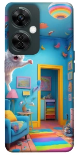 Чохол на OnePlus Nord CE 3 Lite crazy cat фото 1 з 1