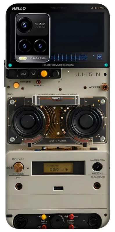 Чохол на Vivo Y21 / Y33s Audio panel фото 1 з 1