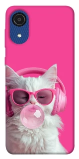 Чохол на Samsung Galaxy A03 Core Pink kitty фото 1 Чохол на Samsung Galaxy A03 Core Pink kitty фото 1 з 1