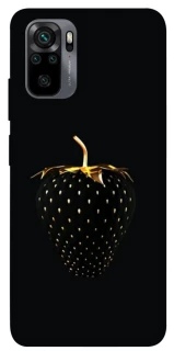 Чохол на Xiaomi Poco M5s Чорна полуниця фото 1 з 1