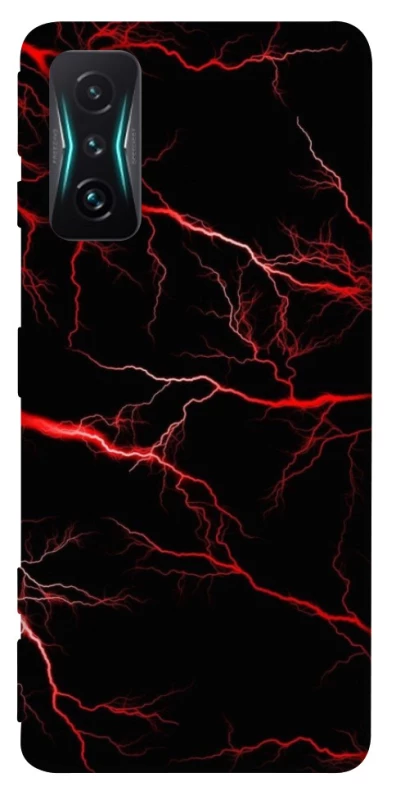 Чохол на Xiaomi Redmi K50 Gaming Червона молнія фото 1 з 1