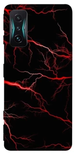 Чохол на Xiaomi Redmi K50 Gaming Червона молнія фото 1 з 1