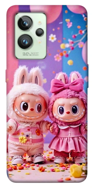 Чохол на Realme GT2 Labubu twins ver.2 фото 1 з 1