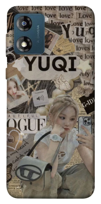 Чехол на Motorola Moto E13 Yuqi (G)I-DLE фото 1 из 1