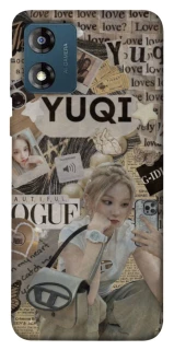 Чехол на Motorola Moto E13 Yuqi (G)I-DLE фото 1 из 1