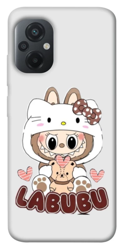 Чохол на Xiaomi Poco M5 Hello Kitty Labubu фото 1 з 1