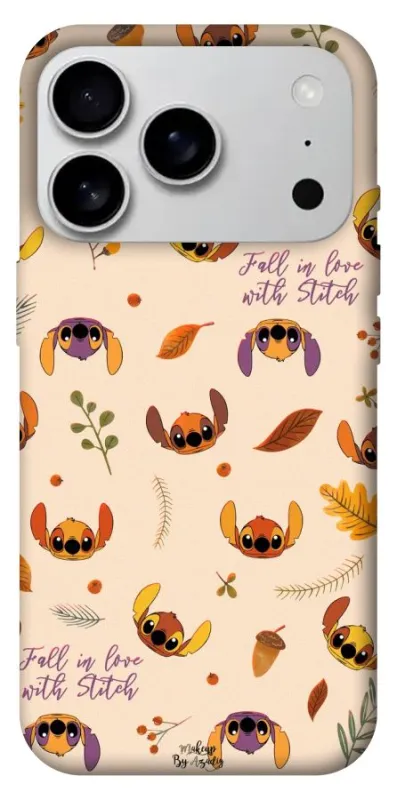 Чехол на Apple iPhone 18 Pro Max Fall in love with Stitch фото 1 из 1