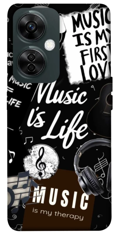 Чохол на OnePlus Nord CE 3 Lite Music is Life фото 1 з 1